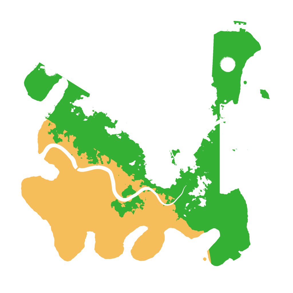 Biome Rust Map: Procedural Map, Size: 3500, Seed: 1247720238