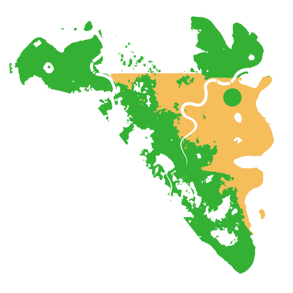 Biome Rust Map: Procedural Map, Size: 4250, Seed: 1752243475
