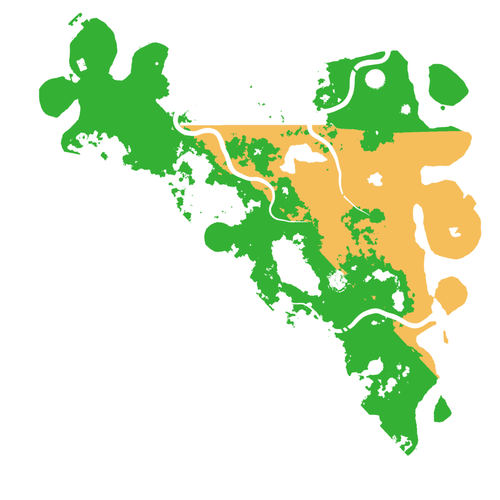Biome Rust Map: Procedural Map, Size: 4500, Seed: 1398049625