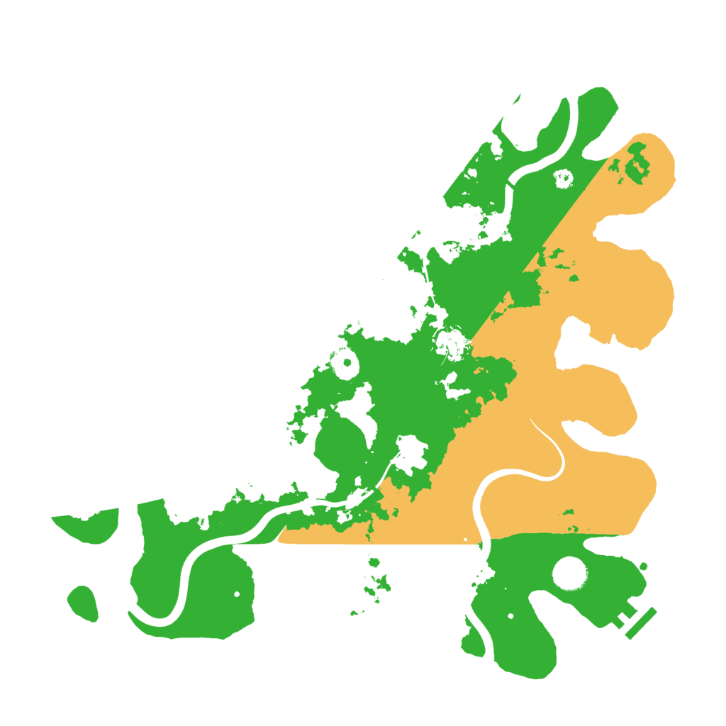 Biome Rust Map: Procedural Map, Size: 3750, Seed: 398576482