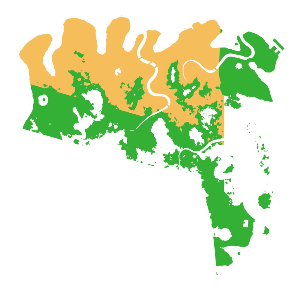 Biome Rust Map: Procedural Map, Size: 4250, Seed: 1567004249