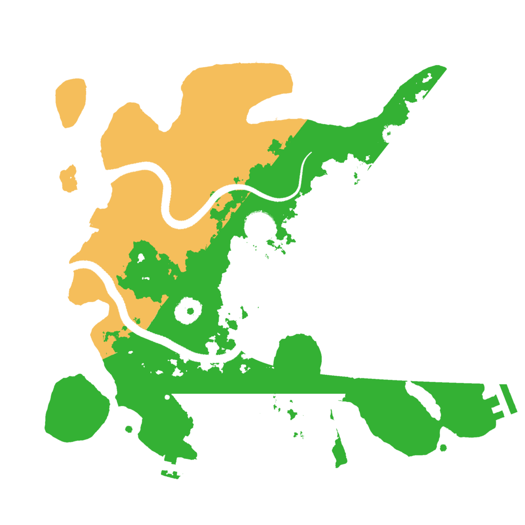 Biome Rust Map: Procedural Map, Size: 3000, Seed: 1656822613