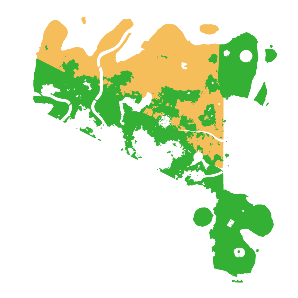 Biome Rust Map: Procedural Map, Size: 4250, Seed: 1282396172