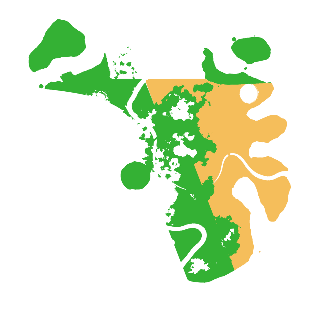 Biome Rust Map: Procedural Map, Size: 3000, Seed: 472200025