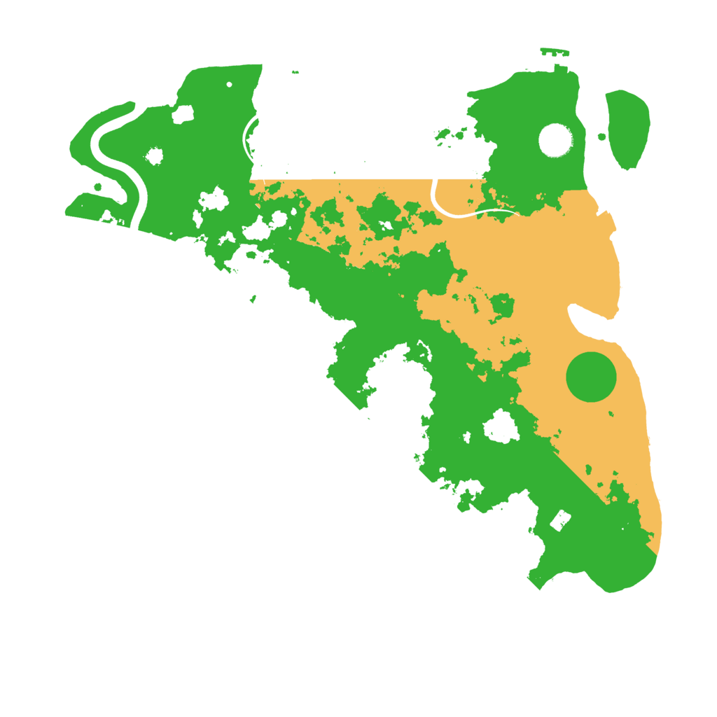 Biome Rust Map: Procedural Map, Size: 3750, Seed: 705100335