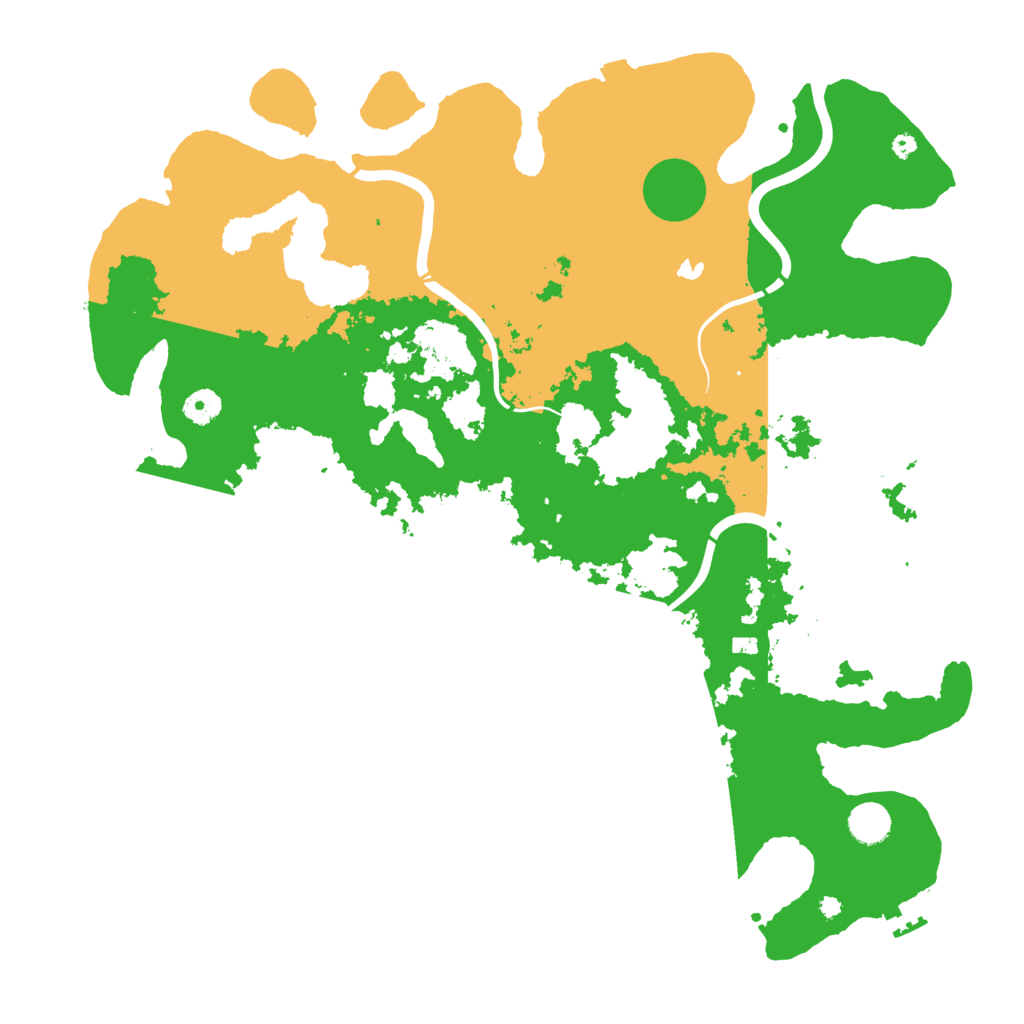 Biome Rust Map: Procedural Map, Size: 4300, Seed: 1314009512