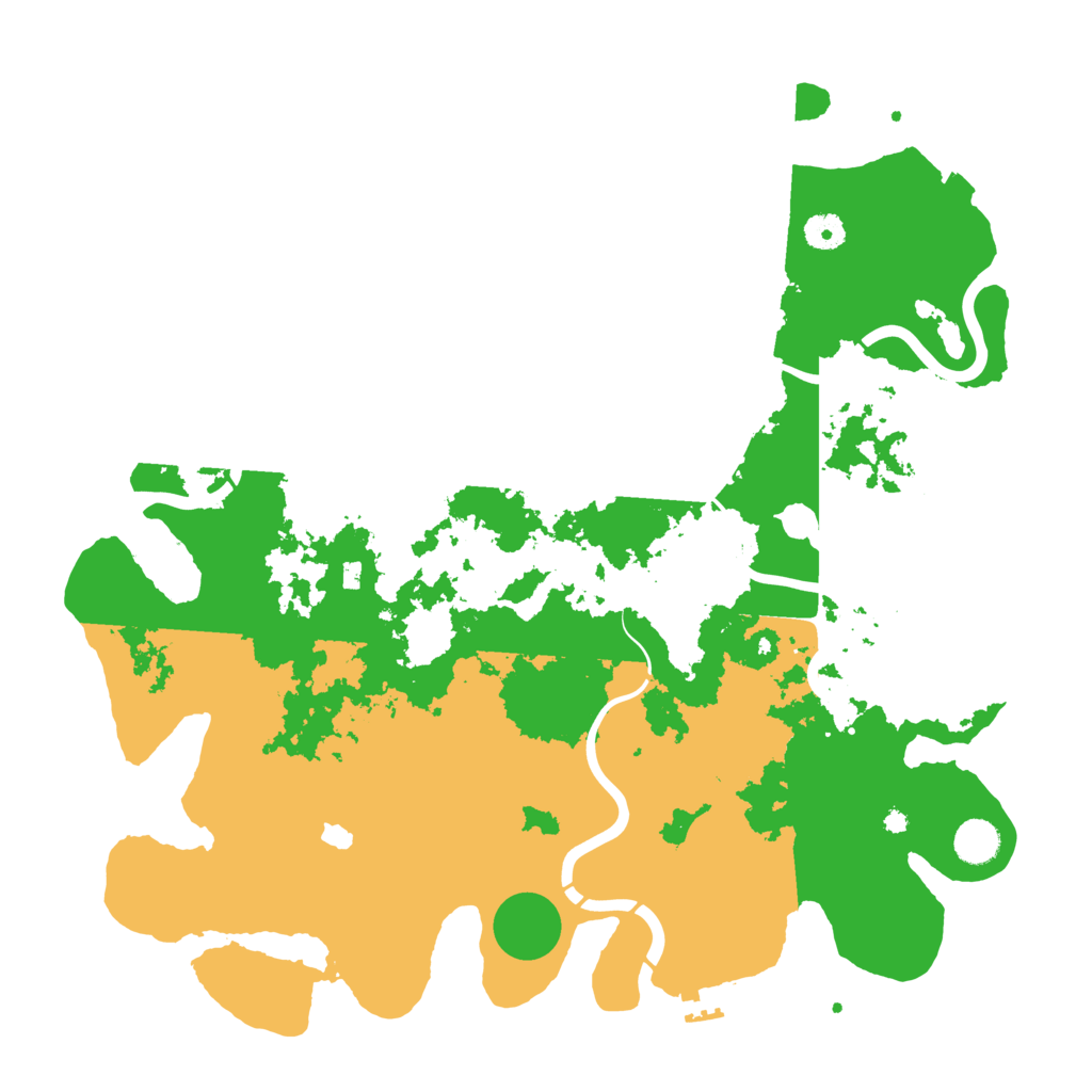 Biome Rust Map: Procedural Map, Size: 4250, Seed: 1438533444