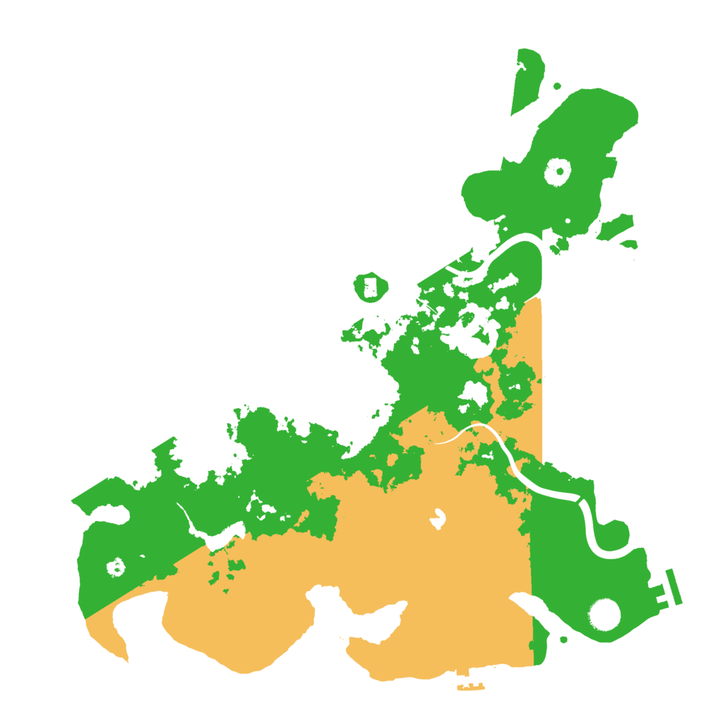 Biome Rust Map: Procedural Map, Size: 4000, Seed: 844260746
