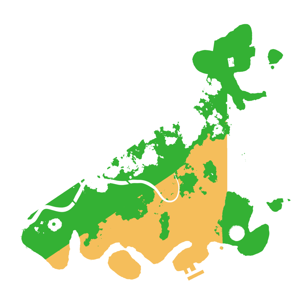 Biome Rust Map: Procedural Map, Size: 3500, Seed: 1516385056