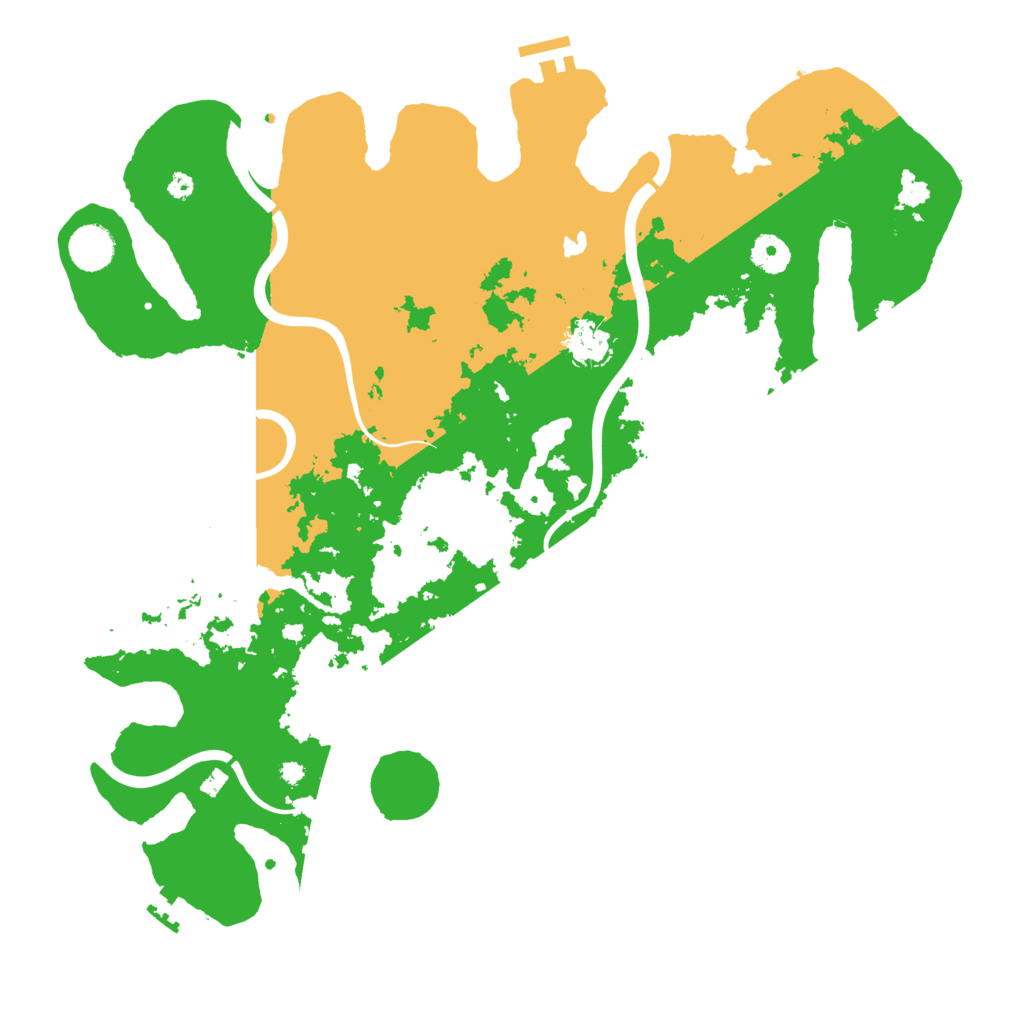 Biome Rust Map: Procedural Map, Size: 4000, Seed: 466029702