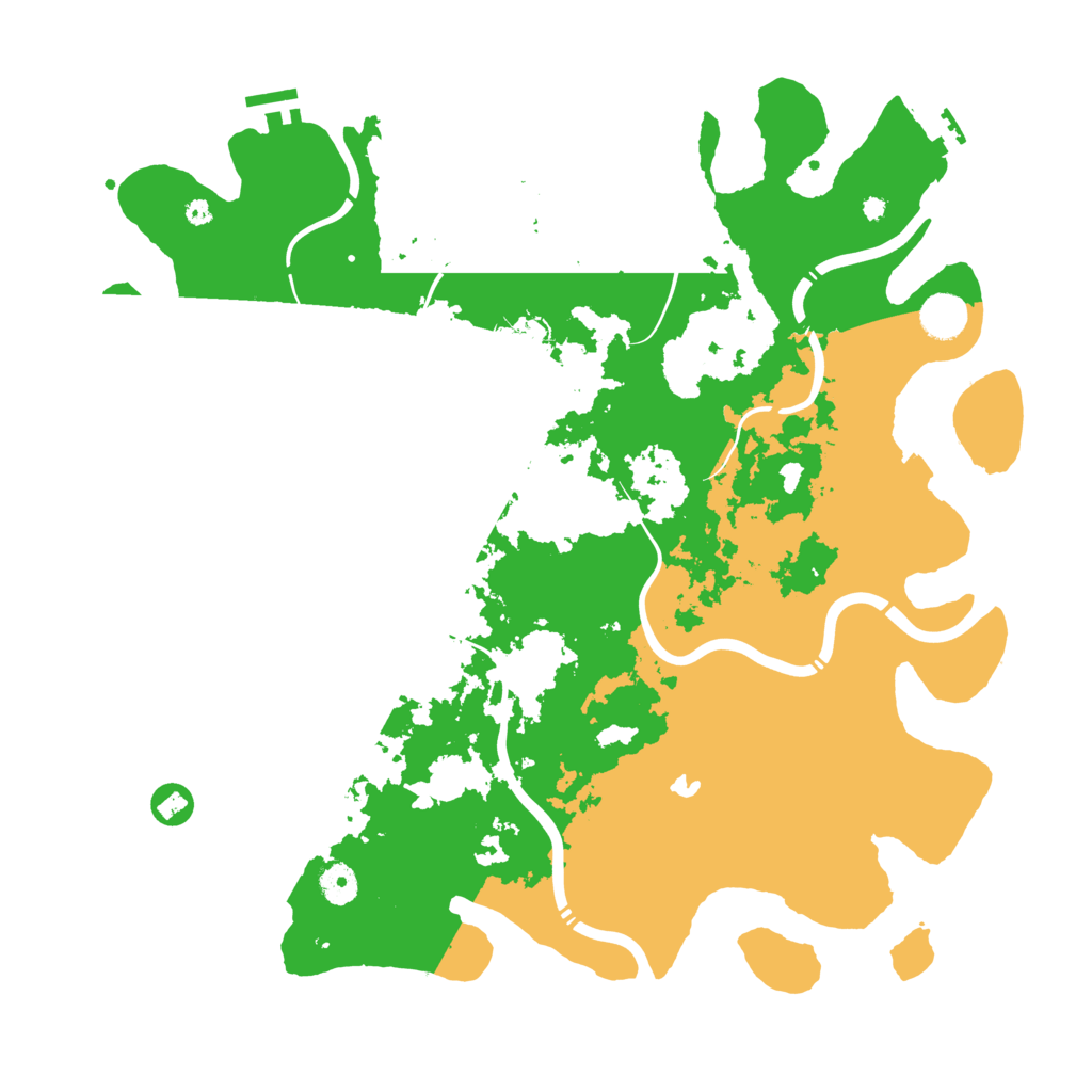 Biome Rust Map: Procedural Map, Size: 4250, Seed: 636955717