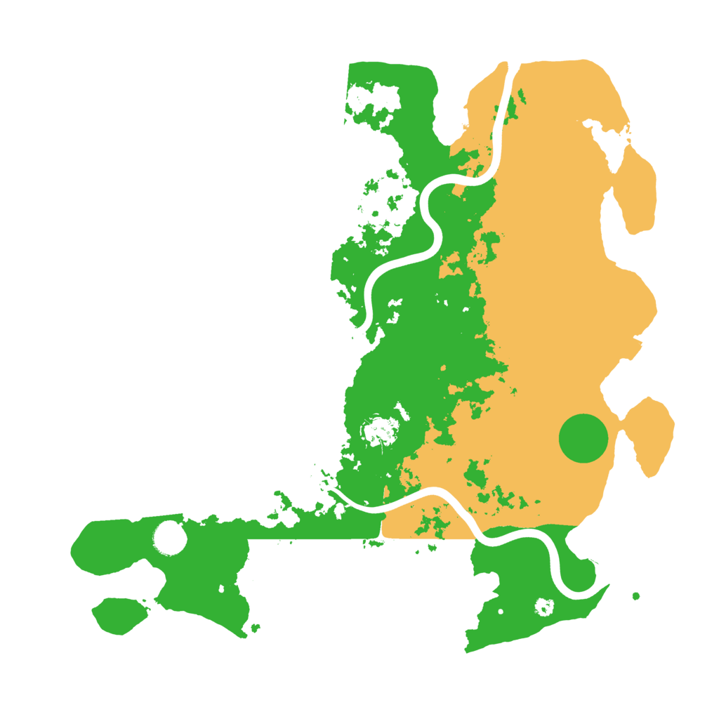 Biome Rust Map: Procedural Map, Size: 3850, Seed: 2116633843