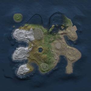 Thumbnail Rust Map: Procedural Map, Size: 2000, Seed: 436082057, 4 Monuments