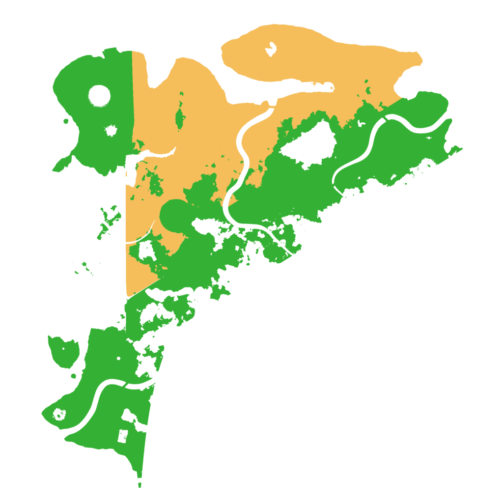 Biome Rust Map: Procedural Map, Size: 4050, Seed: 1661425273