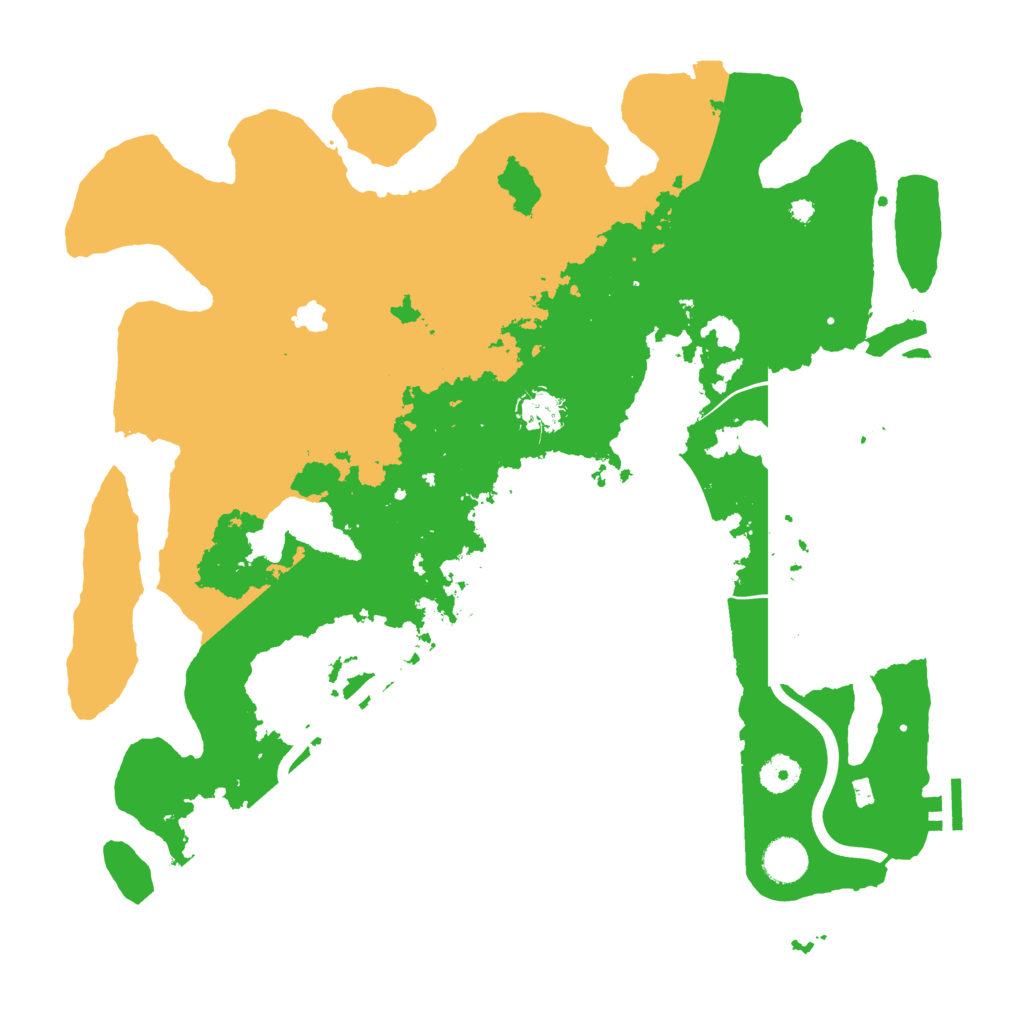 Biome Rust Map: Procedural Map, Size: 4000, Seed: 1895089387