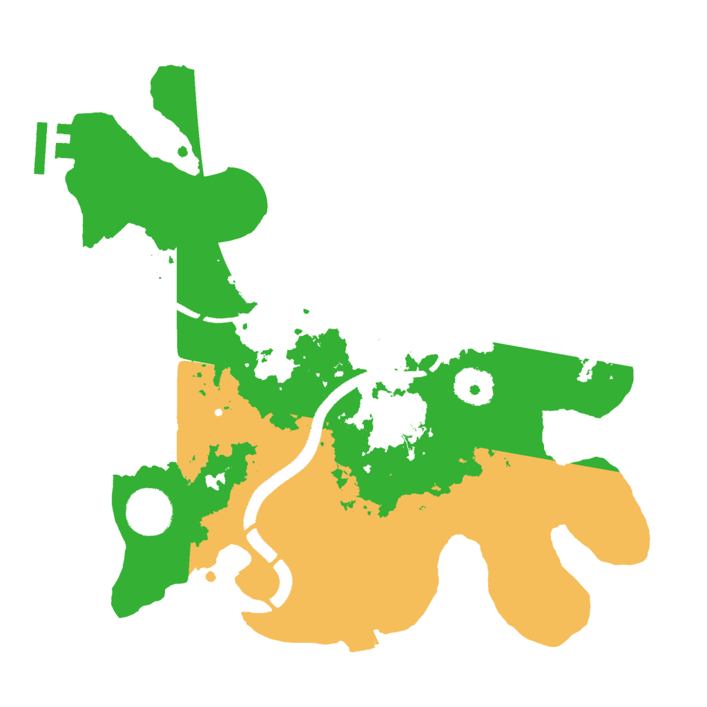 Biome Rust Map: Procedural Map, Size: 2750, Seed: 1250970494