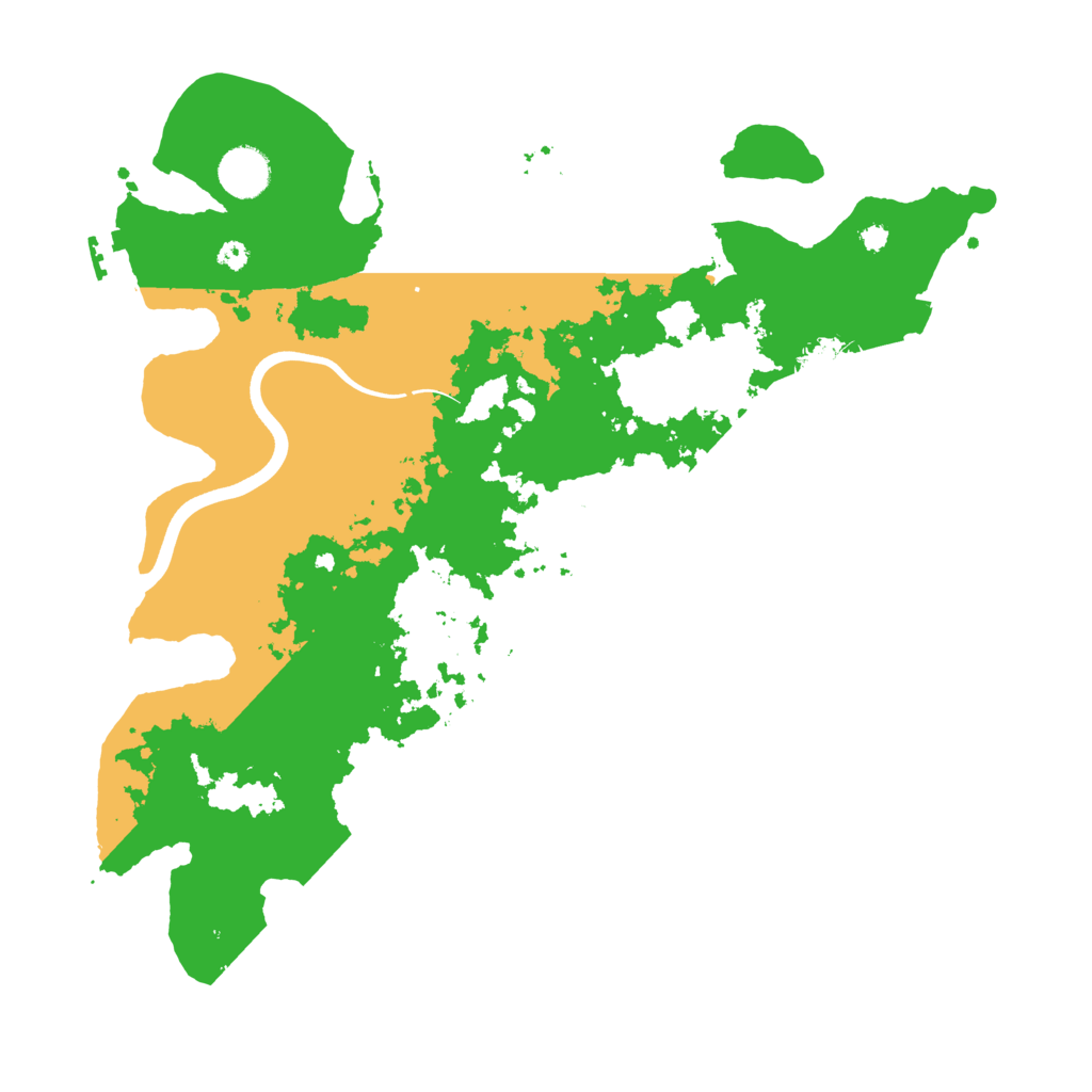 Biome Rust Map: Procedural Map, Size: 3750, Seed: 43352064
