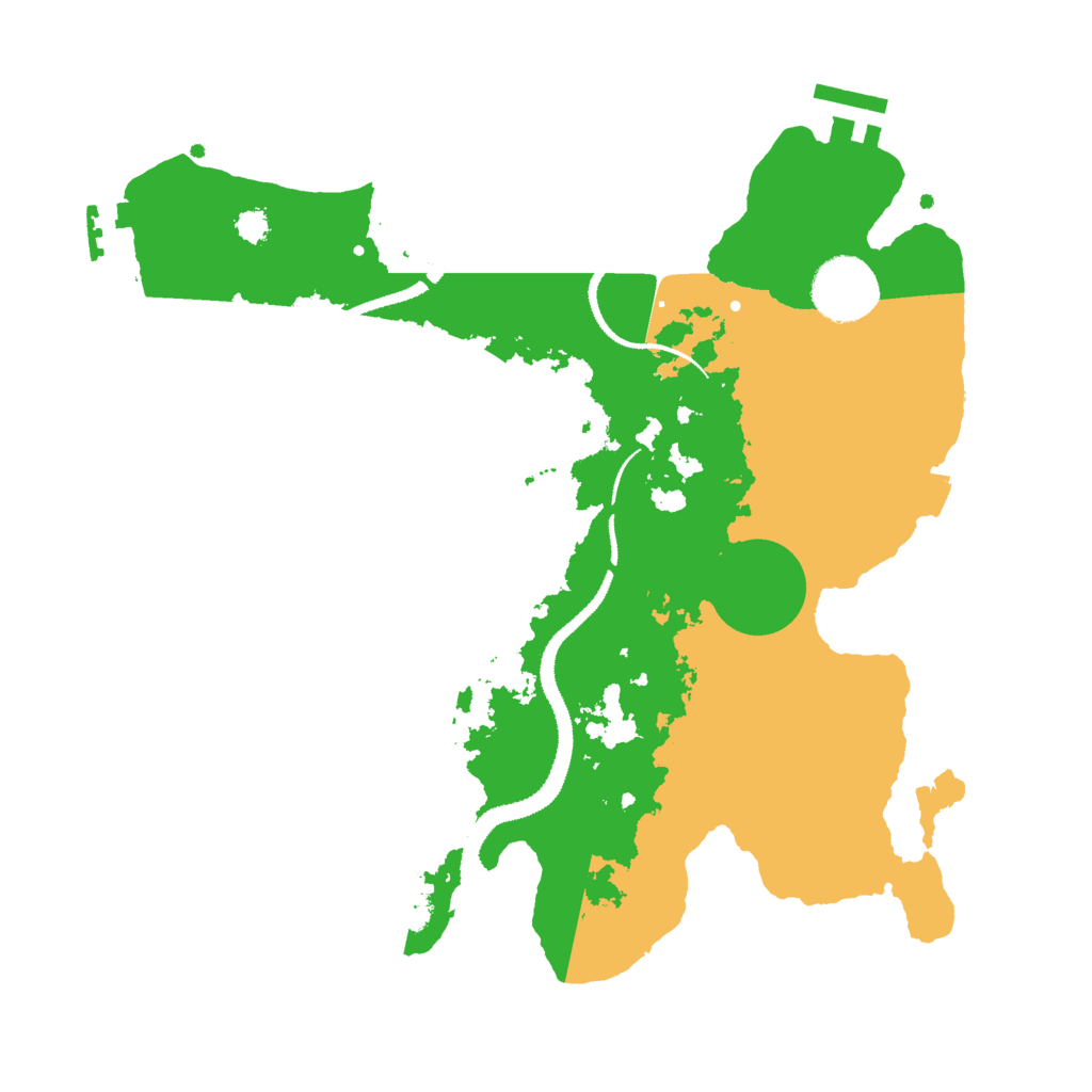 Biome Rust Map: Procedural Map, Size: 3000, Seed: 305575429