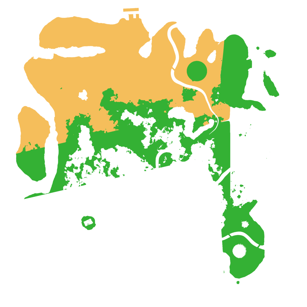 Biome Rust Map: Procedural Map, Size: 4000, Seed: 805830404
