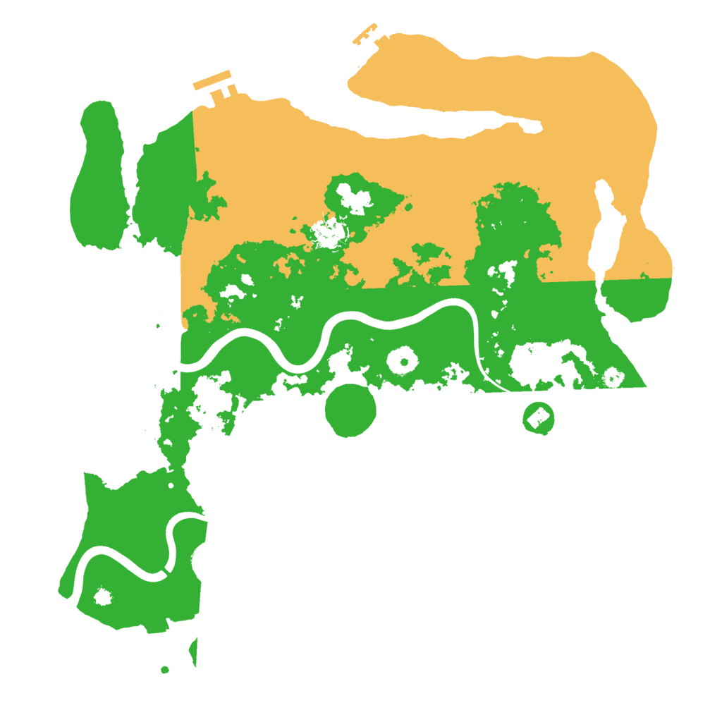 Biome Rust Map: Procedural Map, Size: 3750, Seed: 368406479