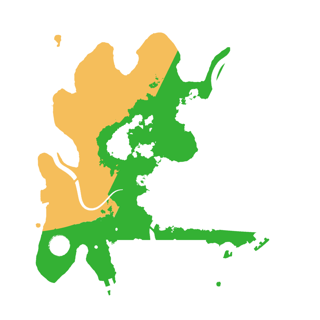 Biome Rust Map: Procedural Map, Size: 2750, Seed: 2884