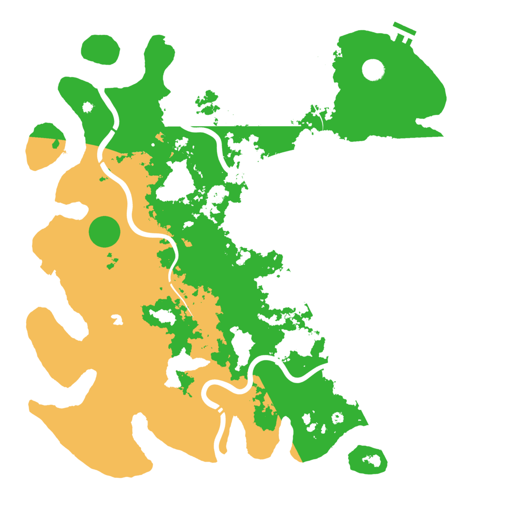 Biome Rust Map: Procedural Map, Size: 4250, Seed: 31175273
