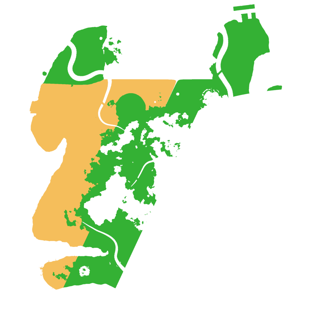 Biome Rust Map: Procedural Map, Size: 3000, Seed: 1559397647