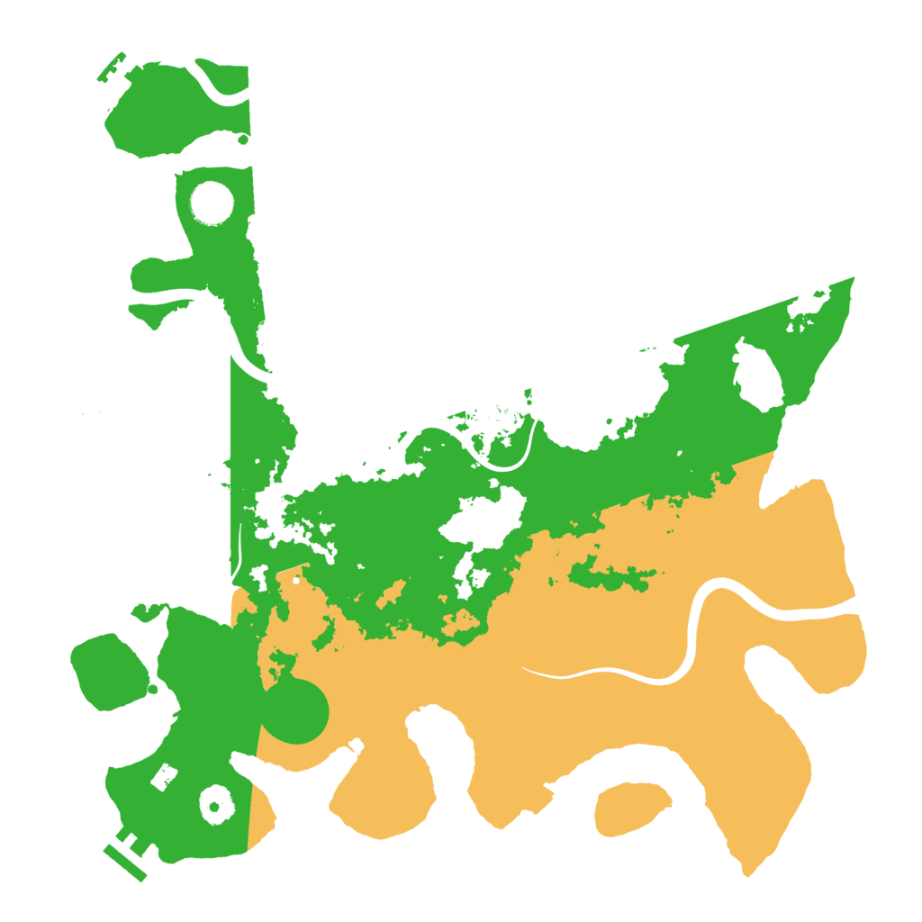 Biome Rust Map: Procedural Map, Size: 3750, Seed: 900704398