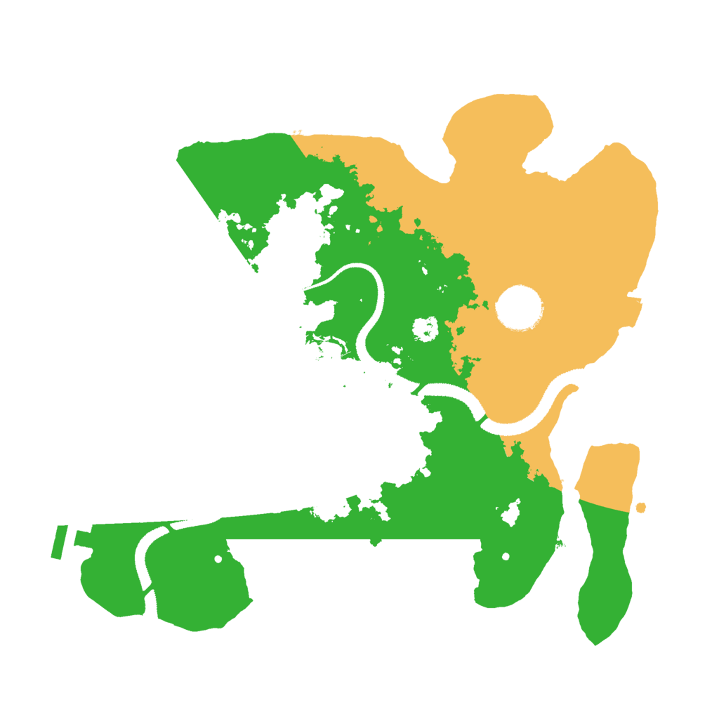 Biome Rust Map: Procedural Map, Size: 2800, Seed: 1448268470