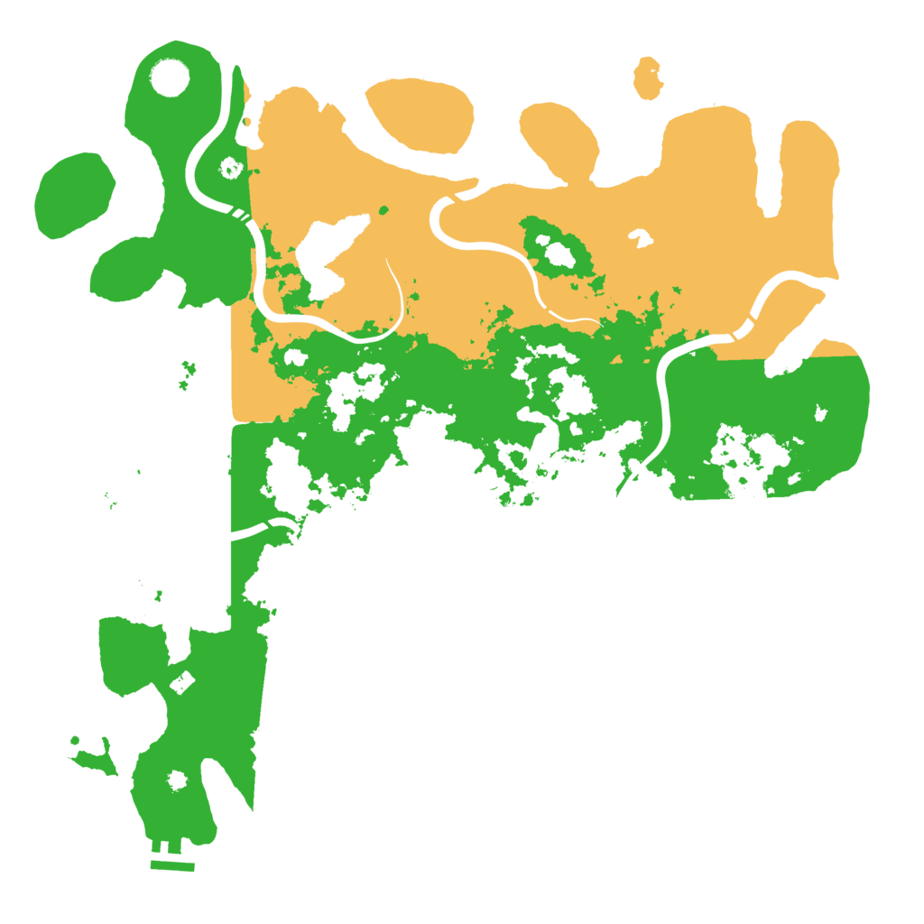 Biome Rust Map: Procedural Map, Size: 4250, Seed: 1465204133