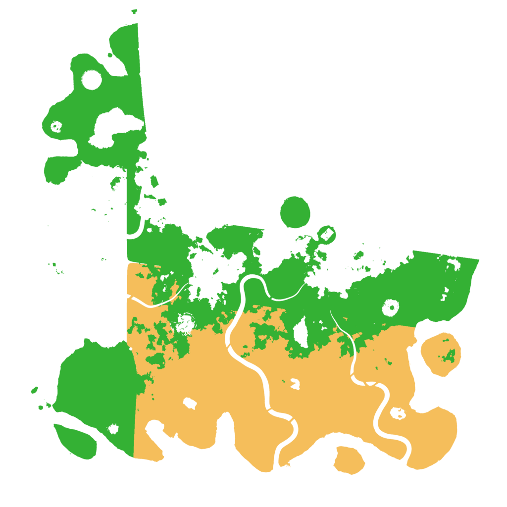 Biome Rust Map: Procedural Map, Size: 4500, Seed: 687774926