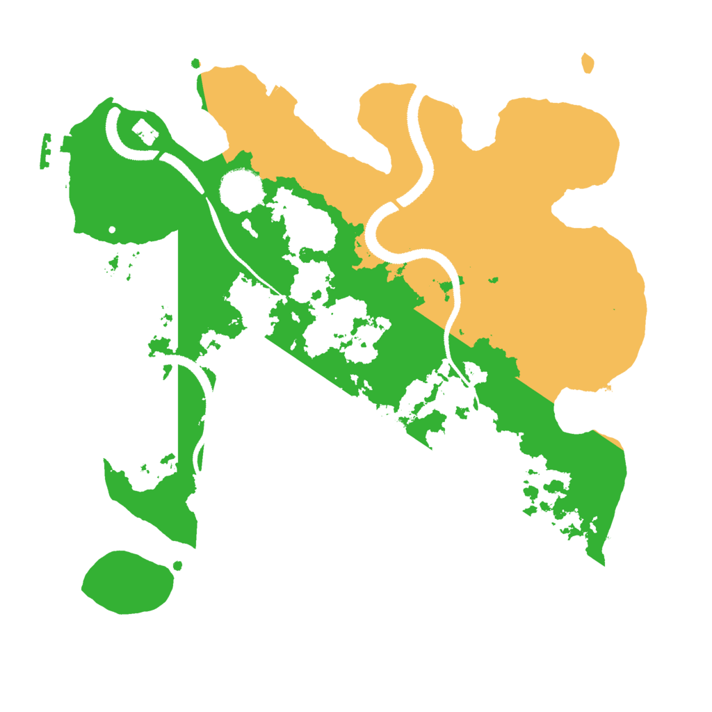 Biome Rust Map: Procedural Map, Size: 3000, Seed: 1836944809