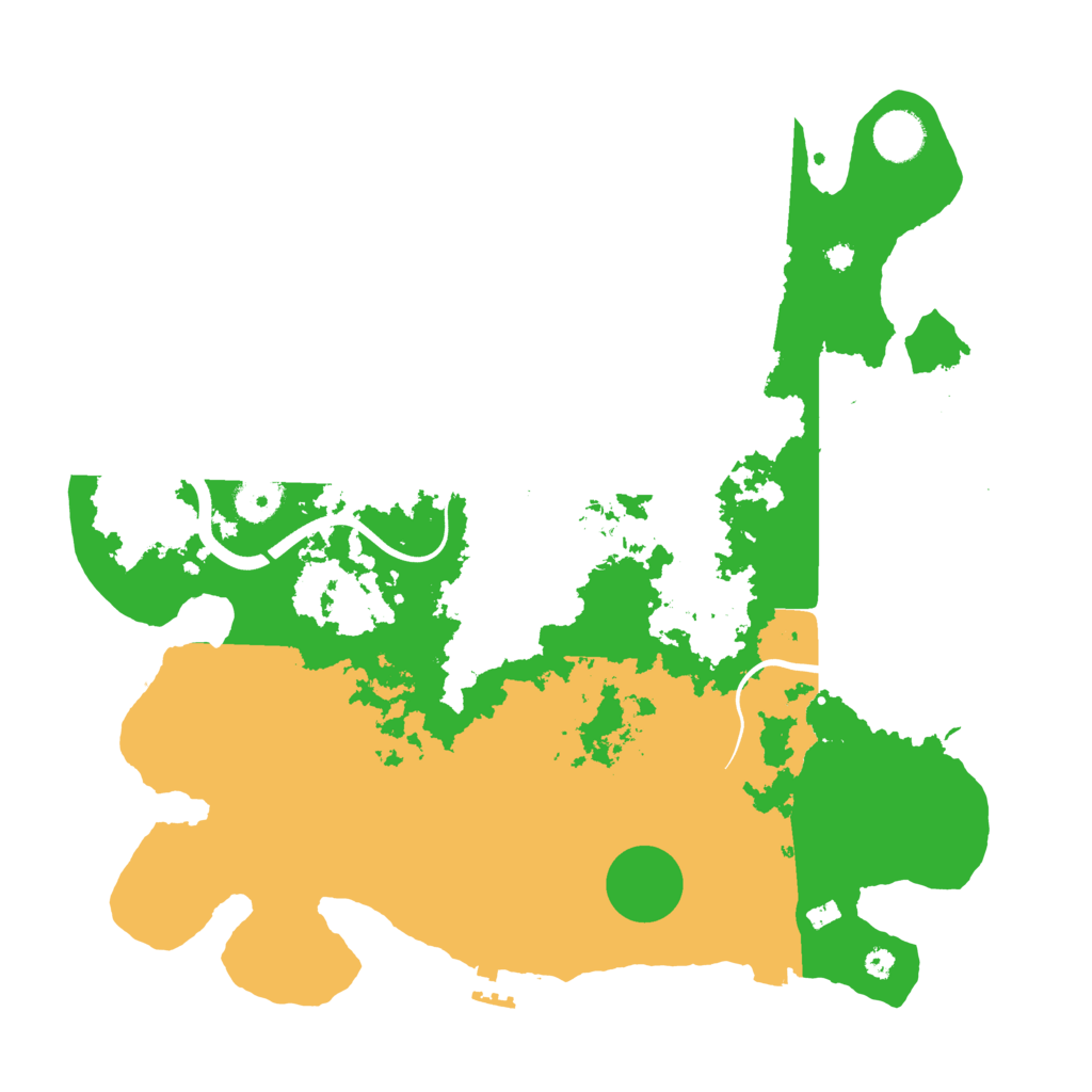 Biome Rust Map: Procedural Map, Size: 3750, Seed: 742796322