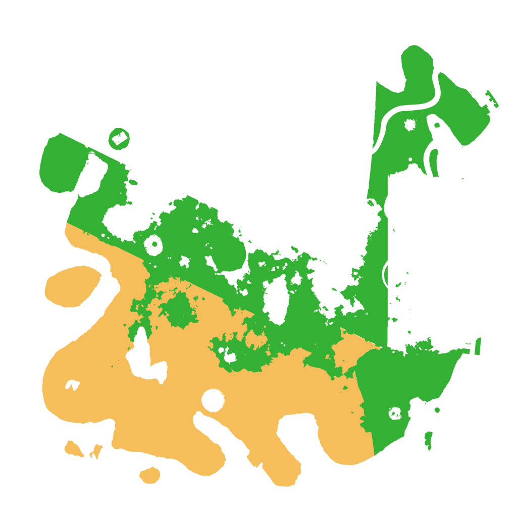 Biome Rust Map: Procedural Map, Size: 4000, Seed: 2099384224