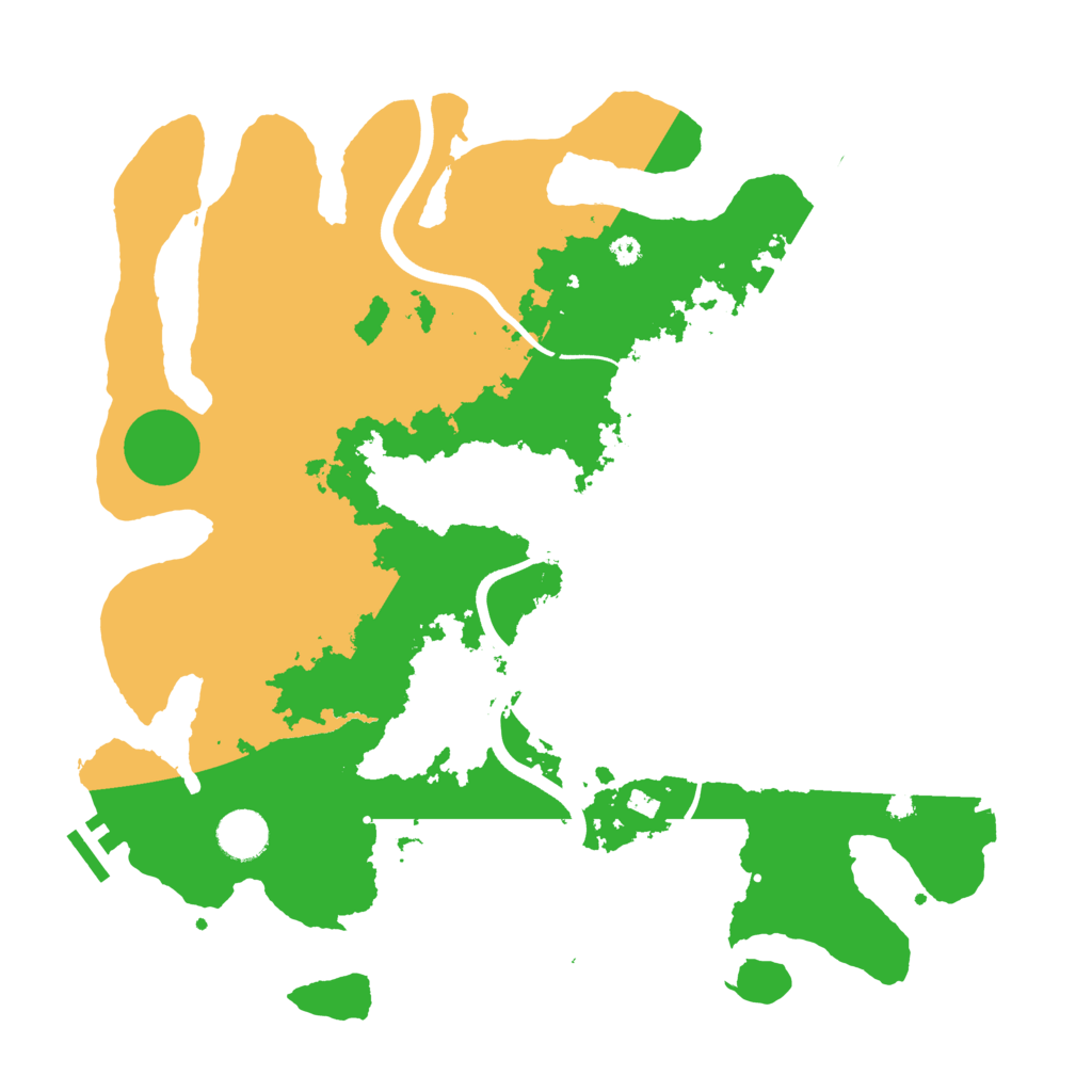 Biome Rust Map: Procedural Map, Size: 3800, Seed: 1506211888
