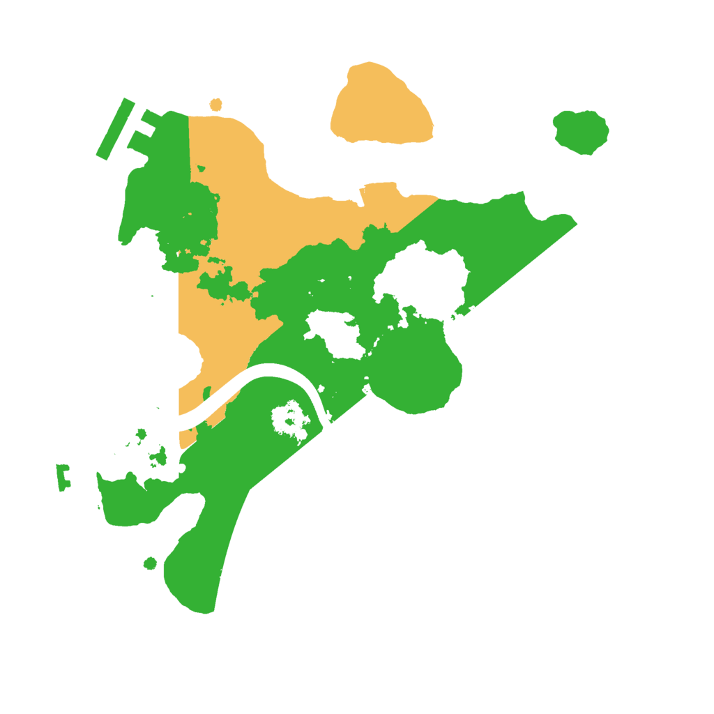 Biome Rust Map: Procedural Map, Size: 2250, Seed: 581860610
