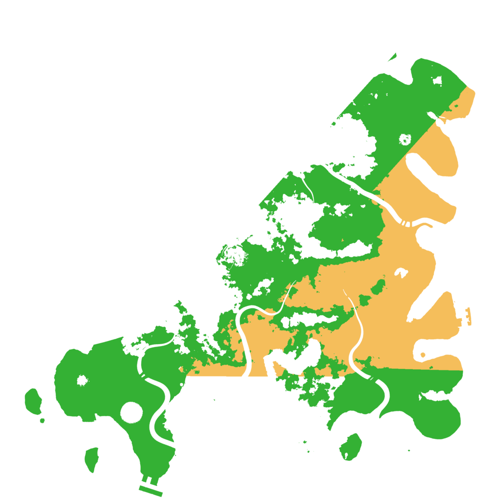 Biome Rust Map: Procedural Map, Size: 4250, Seed: 935826228