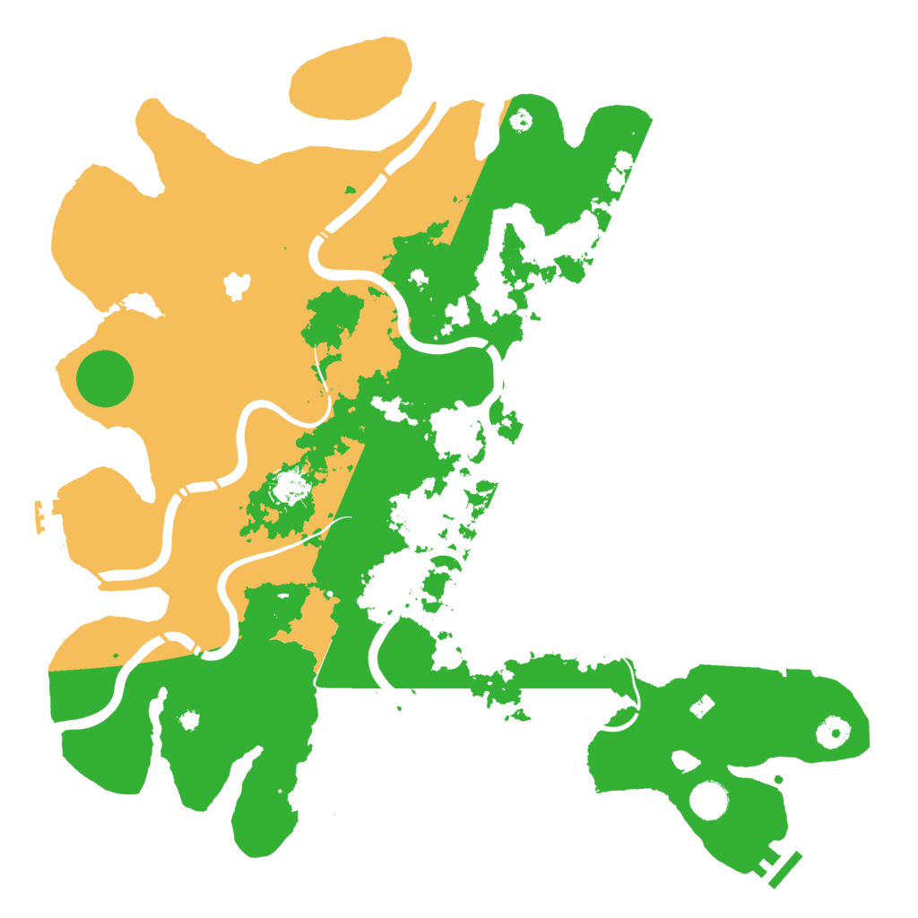 Biome Rust Map: Procedural Map, Size: 4250, Seed: 1385587173