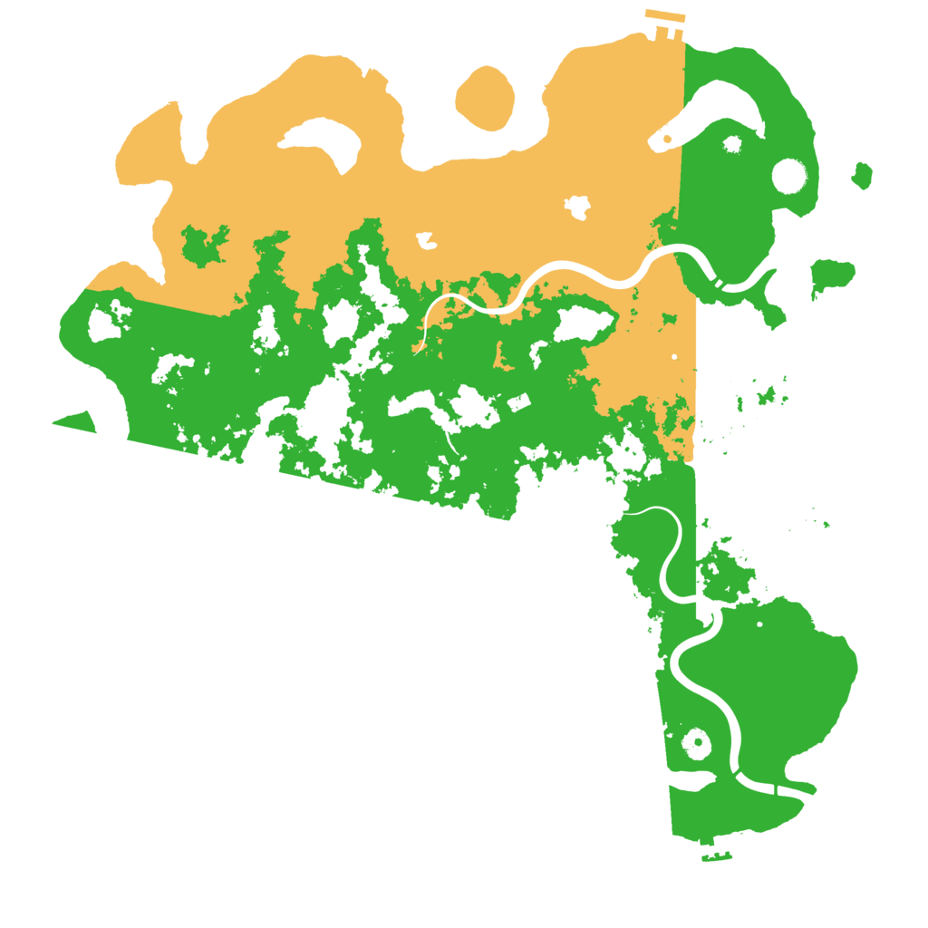 Biome Rust Map: Procedural Map, Size: 4680, Seed: 10072026