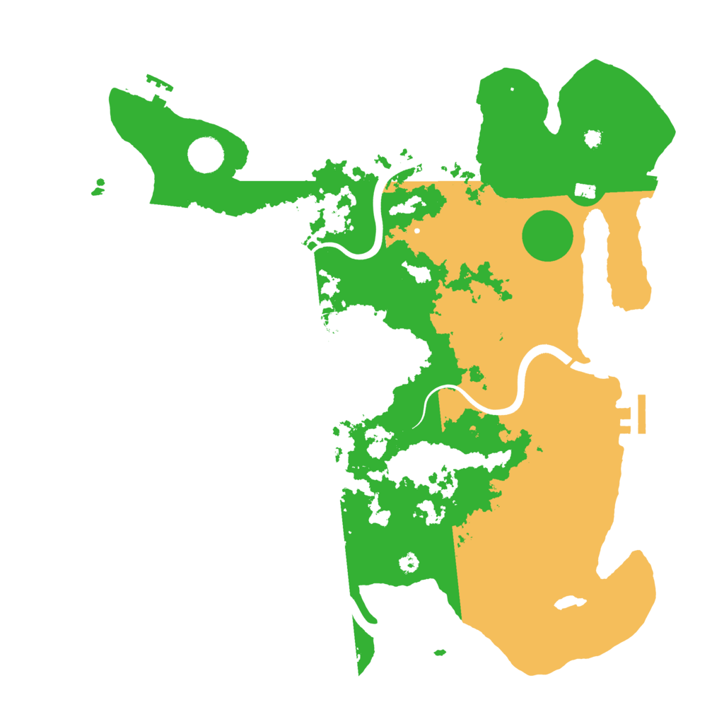 Biome Rust Map: Procedural Map, Size: 3750, Seed: 1575651952
