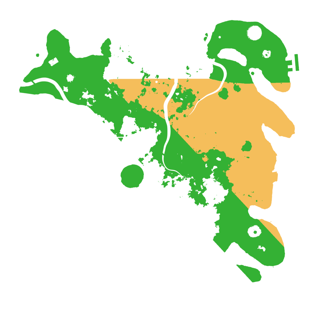 Biome Rust Map: Procedural Map, Size: 3800, Seed: 522884717
