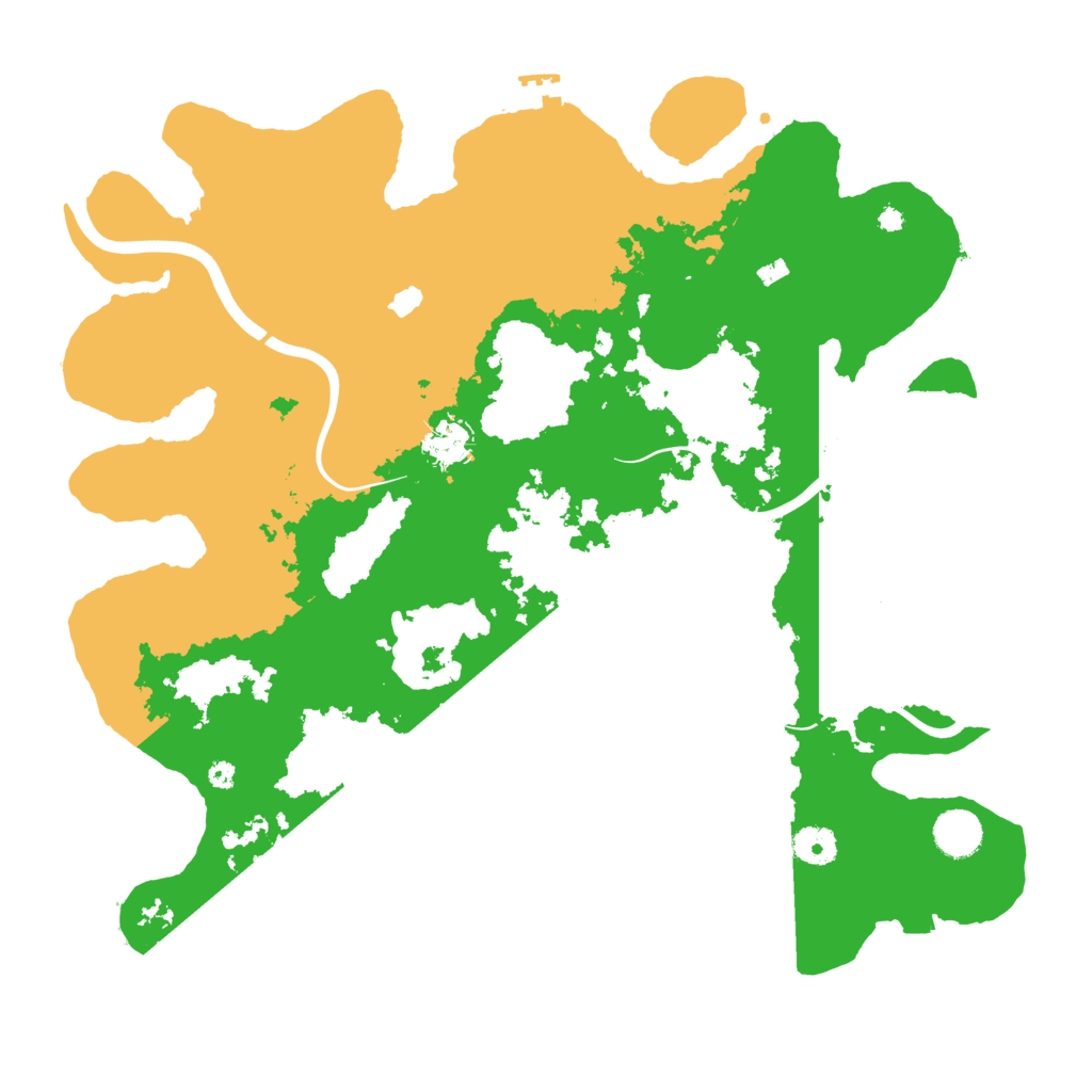 Biome Rust Map: Procedural Map, Size: 4000, Seed: 1665611310