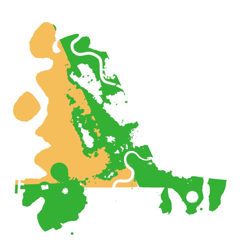 Biome Rust Map: Procedural Map, Size: 3750, Seed: 877544