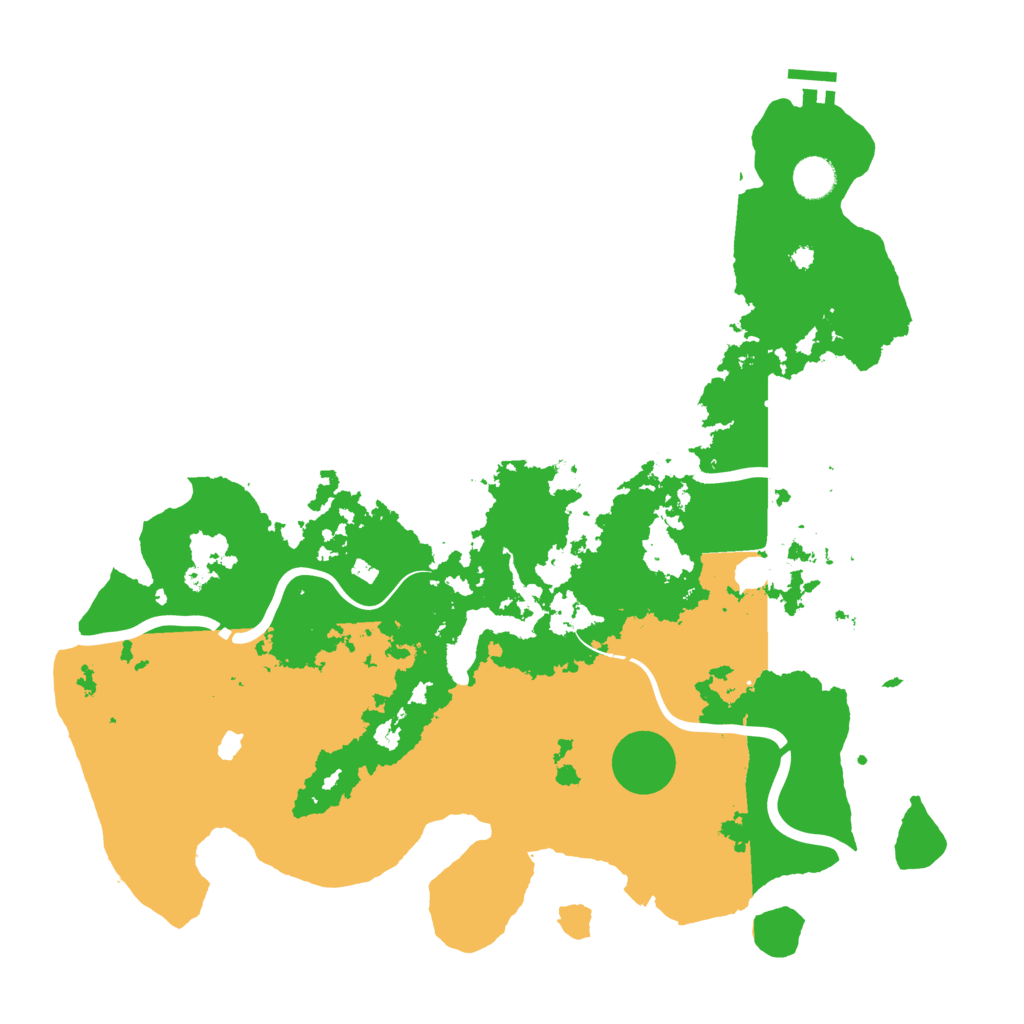 Biome Rust Map: Procedural Map, Size: 4250, Seed: 1482925169