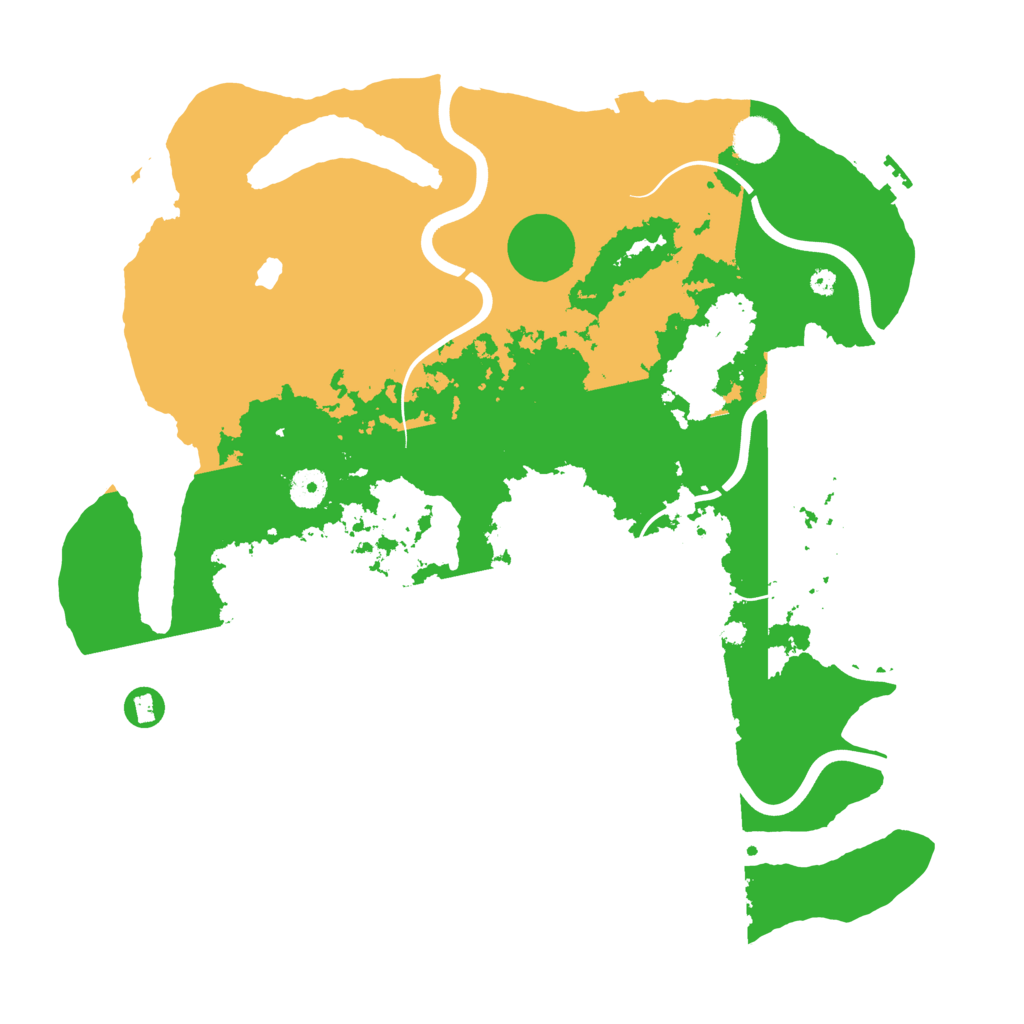 Biome Rust Map: Procedural Map, Size: 4000, Seed: 1267348597