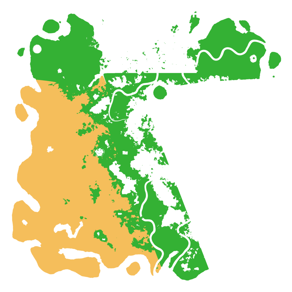 Biome Rust Map: Procedural Map, Size: 6000, Seed: 829484448