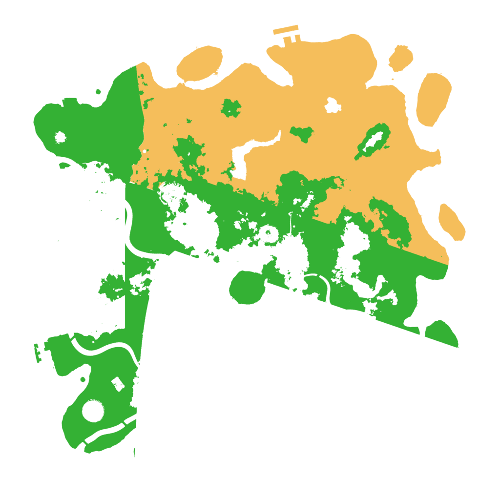 Biome Rust Map: Procedural Map, Size: 4000, Seed: 764653452
