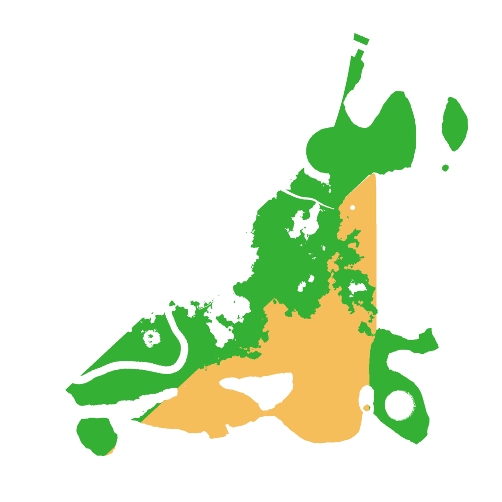 Biome Rust Map: Procedural Map, Size: 3000, Seed: 278761560