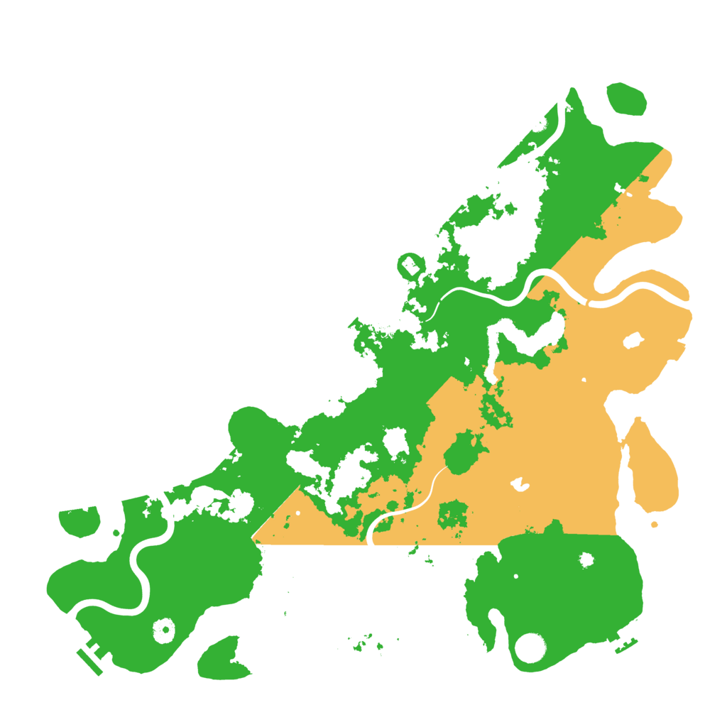 Biome Rust Map: Procedural Map, Size: 4500, Seed: 115402978