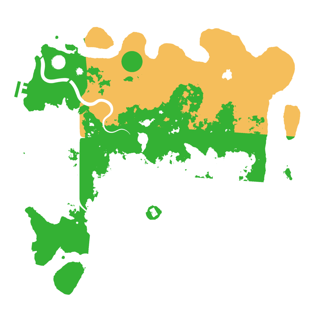 Biome Rust Map: Procedural Map, Size: 4000, Seed: 86579777